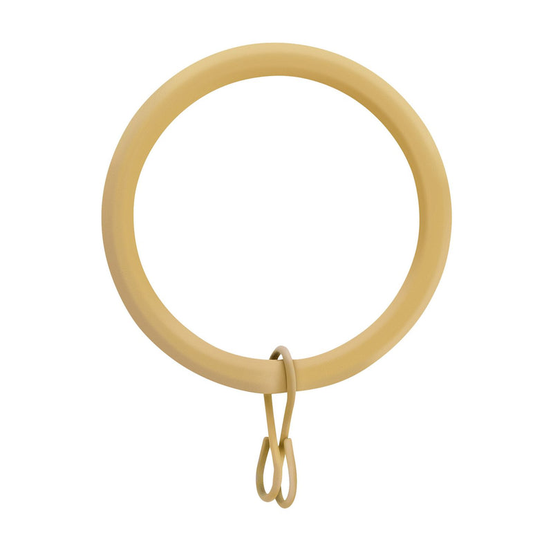 Argos Home metal curtain rings light oak effect 20-pack, UK version