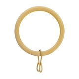 Argos Home metal curtain rings light oak effect 20-pack, UK version
