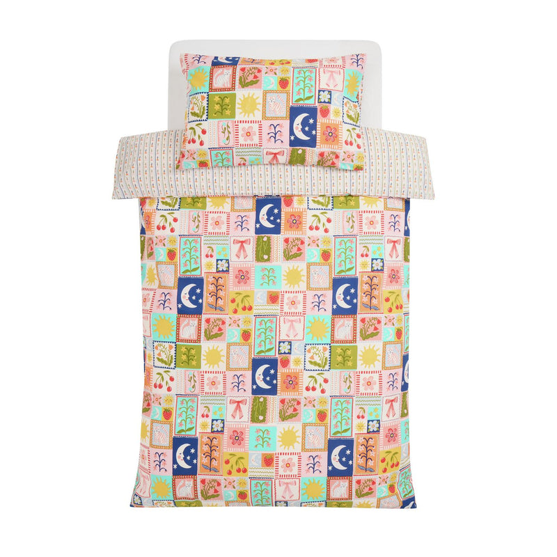 Argos Home Celestial Floral Cream Kids Bedding Set - Double