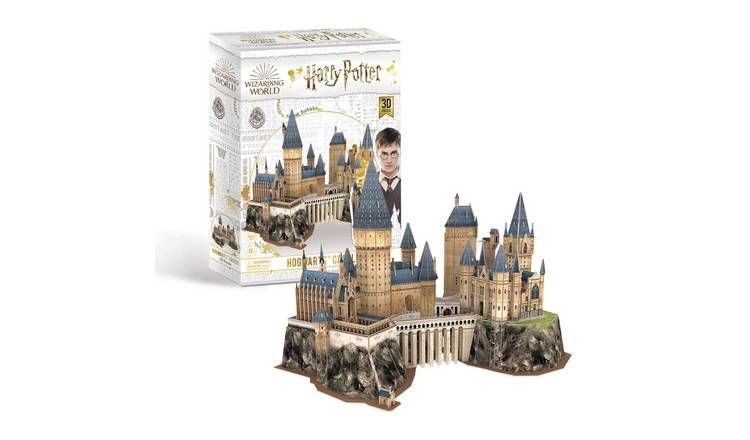 Harry Potter Hogwarts 3D Model Kit Puzzle