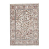 Think Rugs vintage beige short pile rug 120x170cm (British brand)