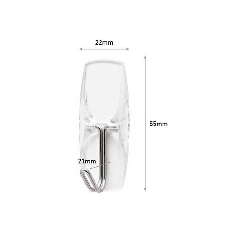 Command medium wire toggle hooks value pack (British brand)