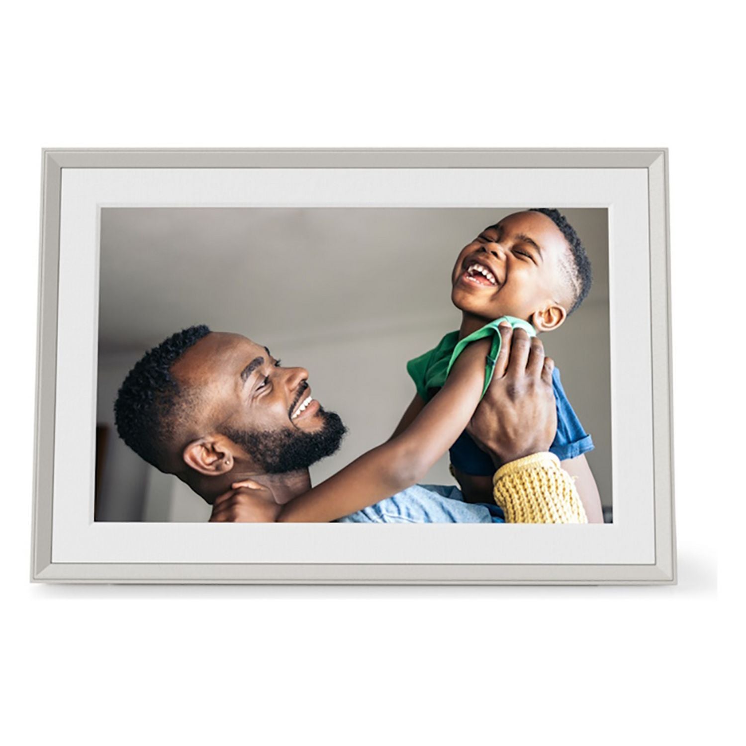 AURA Carver digital photo frame 10 inch Matt Clay (British brand)
