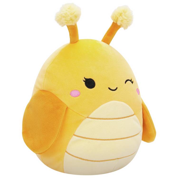 Squishmallows Greer yellow grasshopper plush 7.5 inches, imported from the UK