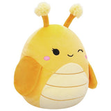 Squishmallows Greer yellow grasshopper plush 7.5 inches, imported from the UK