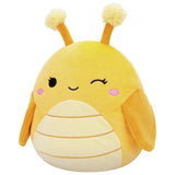 Squishmallows Greer yellow grasshopper plush 7.5 inches, imported from the UK