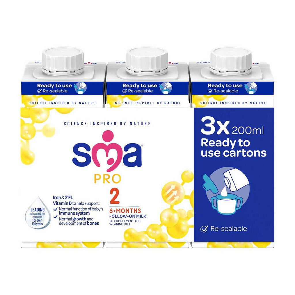 SMA Pro FOM 6 Months+ RTF Multipack 3 X 200ml