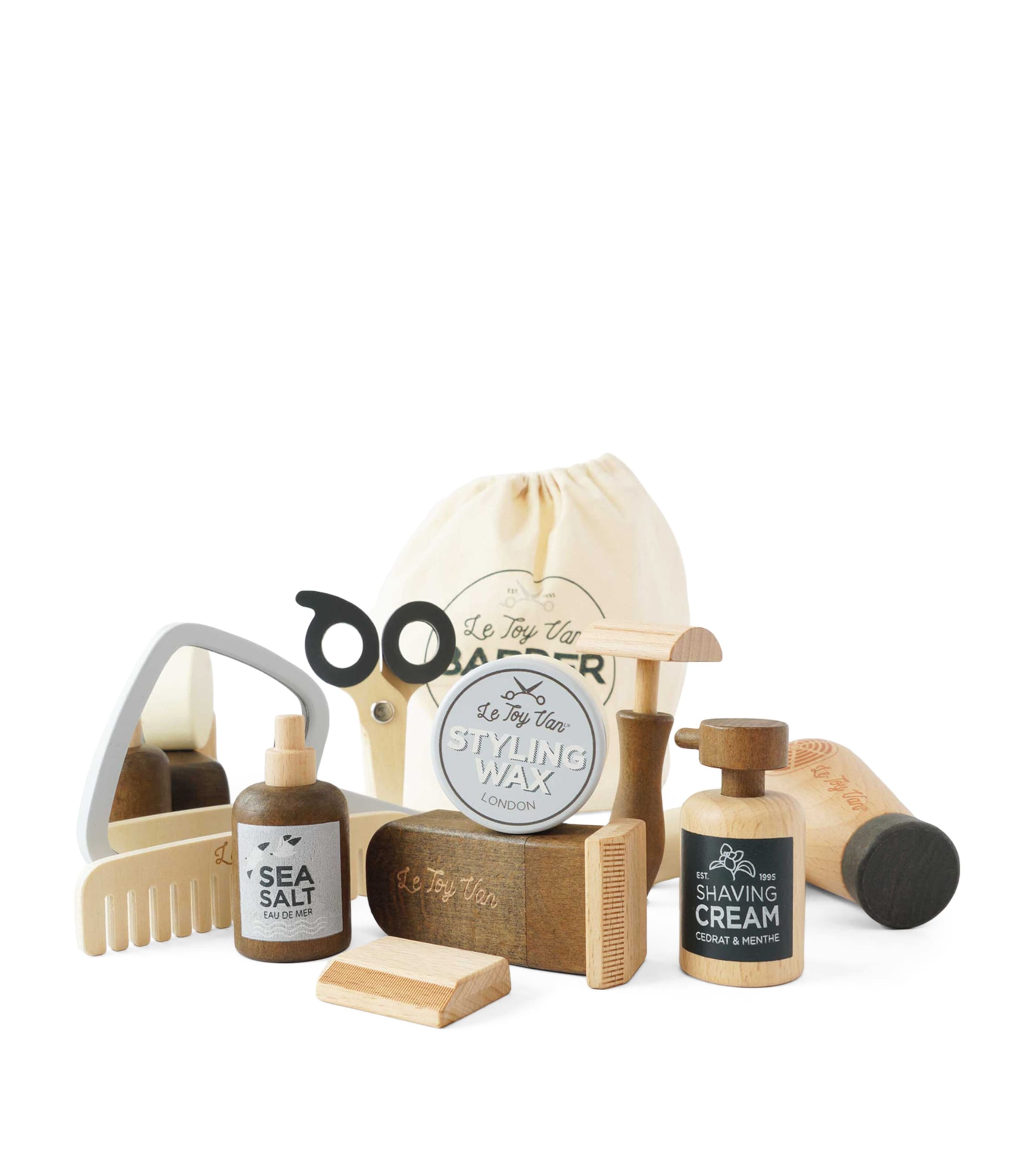 Le Toy Van hairdresser and barber kit, UK version