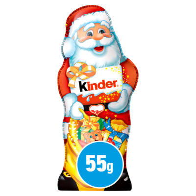 Kinder chocolate Santa figure 55g (British brand)