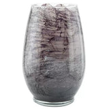 Northern Lights hand painted glass candle, imported from the UK