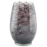 Northern Lights hand painted glass candle, imported from the UK