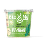 Bio & Me Gut-Loving Porridge Pot Apple & Cinnamon 58g Vegetarian & Vegan Boots   