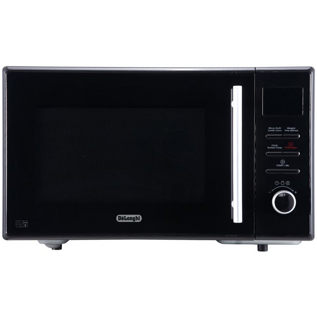 De'Longhi combination microwave black 25L (British brand)