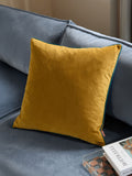 Furn Ochre/Teal Meridian Velvet 55 x 55cm Cushion Cover