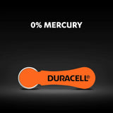 Duracell Size 13 batteries pack of 6, imported from the UK