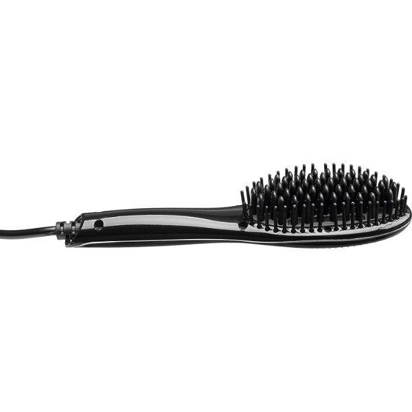 Efalock travel brush straightener black 23.5cm, imported from the UK