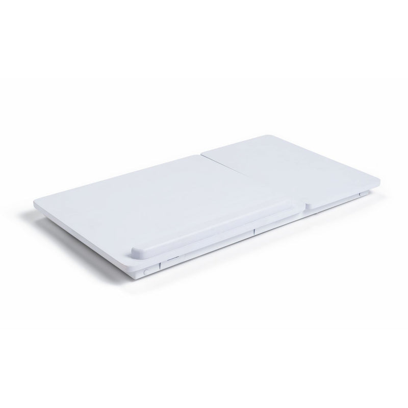 Argos Home portable laptop tray white 60cm, imported from the UK