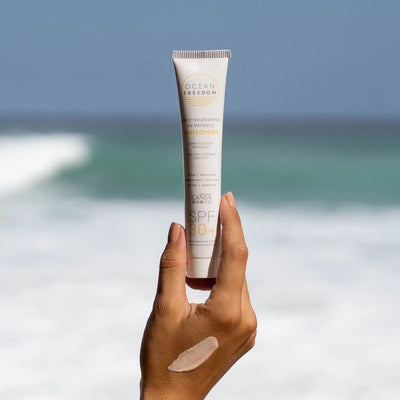 Superdrug Ocean Freedom Daily UV Defence Moisturiser Tinted Sun Cream SPF 30+ 50ml- Buy online at McGrocer