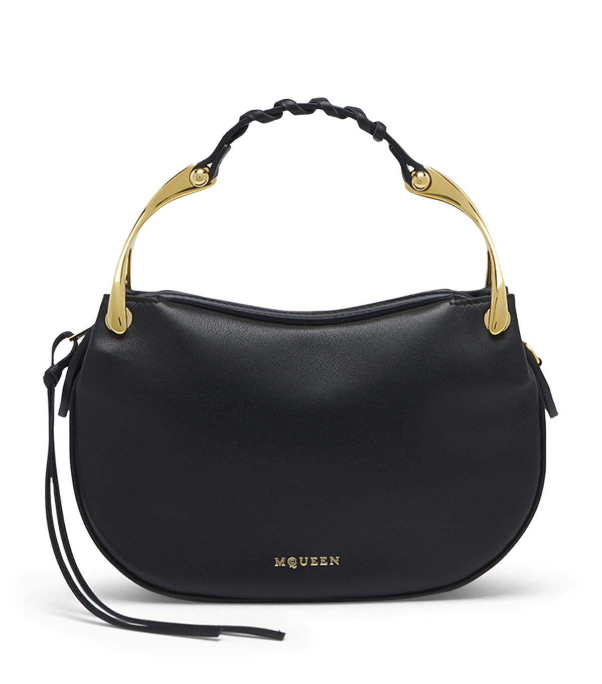 McQueen mini leather wishbone top-handle bag - British product