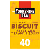 Yorkshire Tea Biscuit Brew x40 Tea Bags 112g All tea Sainsburys   