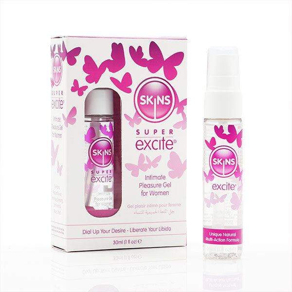 Skins Super Excite Clitoral Stimulation Gel 1 Fl oz (30ml) GOODS Superdrug   