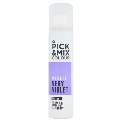 Superdrug Superdrug Pick & Mix Temporärer Haarspray Pastel Purple Hairspray 75ml- Online bei McGrocer kaufen