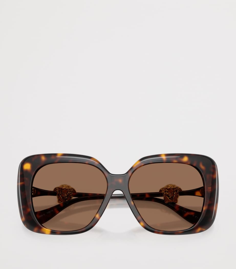 Versace square sunglasses VE4499U dark grey lenses, UK version