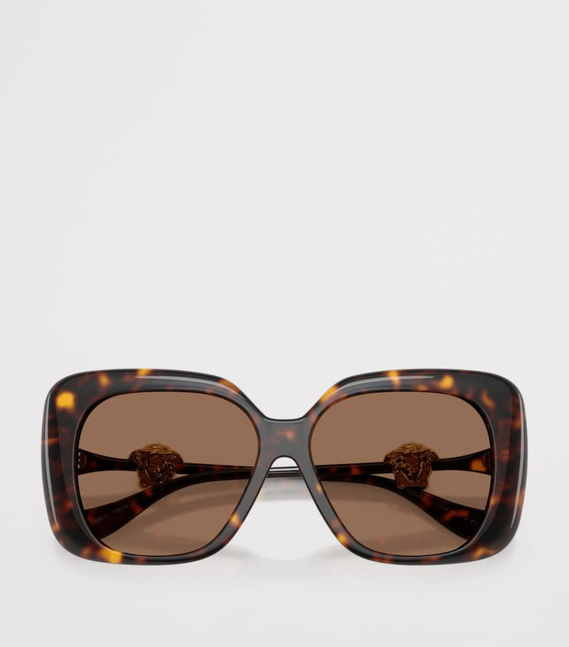 Versace square sunglasses VE4499U dark grey lenses, UK version