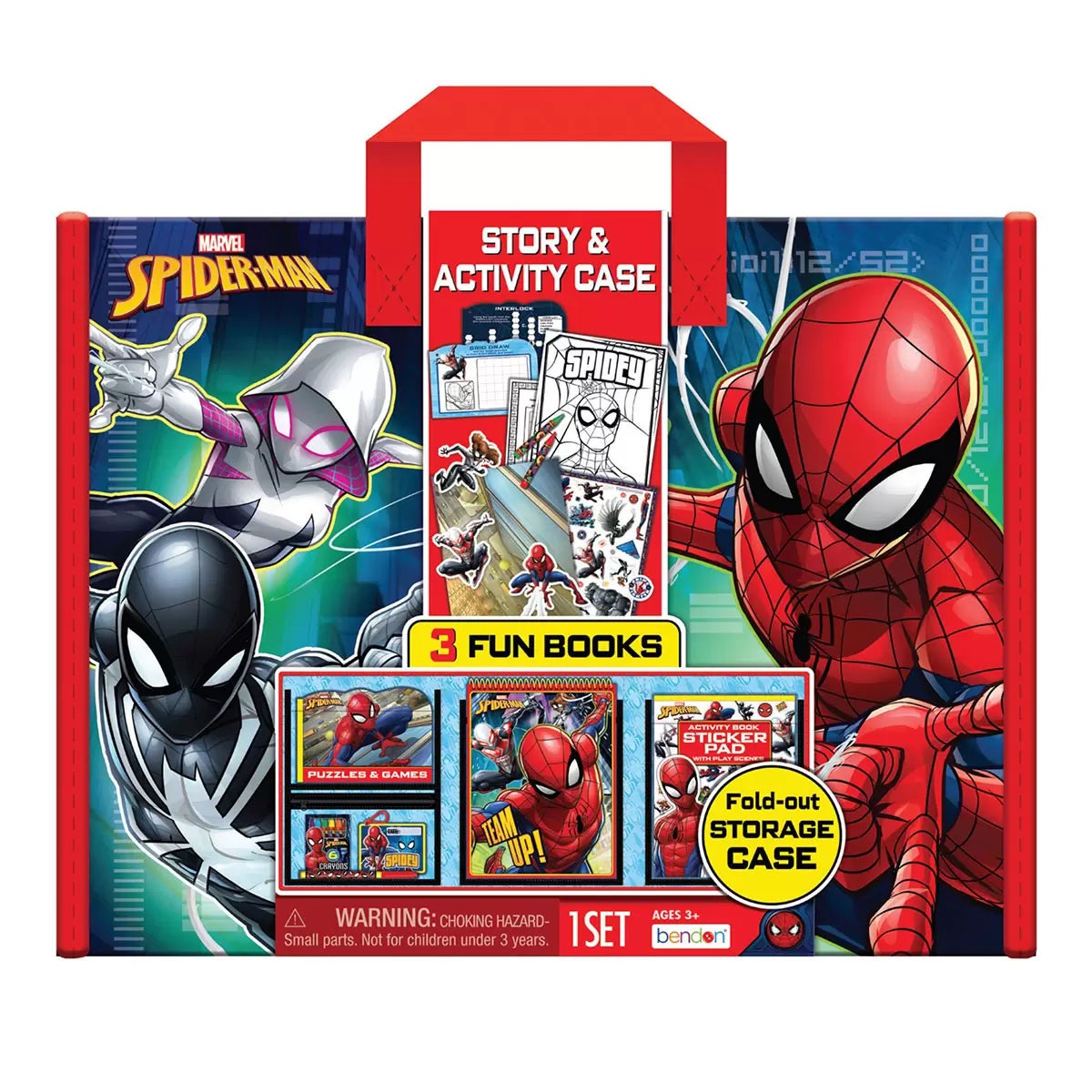 Barbie Spiderman Star Wars Marvel Disney Princess story activity case, imported from the UK