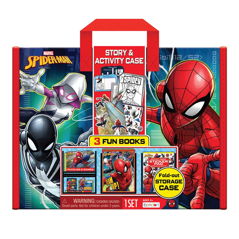 Barbie Spiderman Star Wars Marvel Disney Princess story activity case, imported from the UK