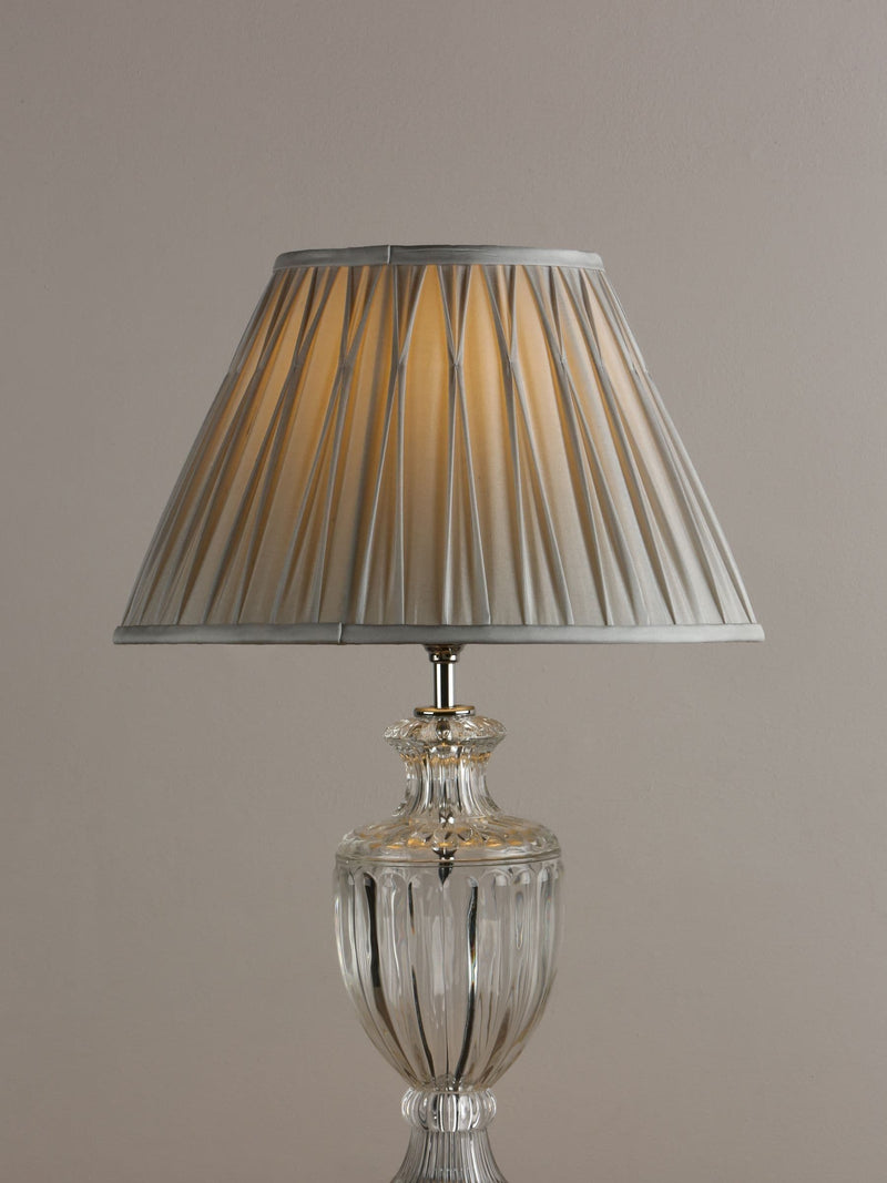 Laura Ashley Meredith cut glass crystal lamp base small, imported from the UK