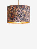 Rockett St George Leopard Love drum lamp shade - British product