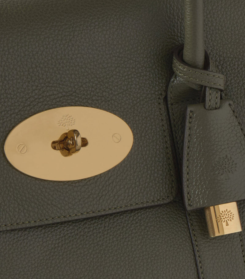 Mulberry Bayswater top-handle leather bag (British brand)