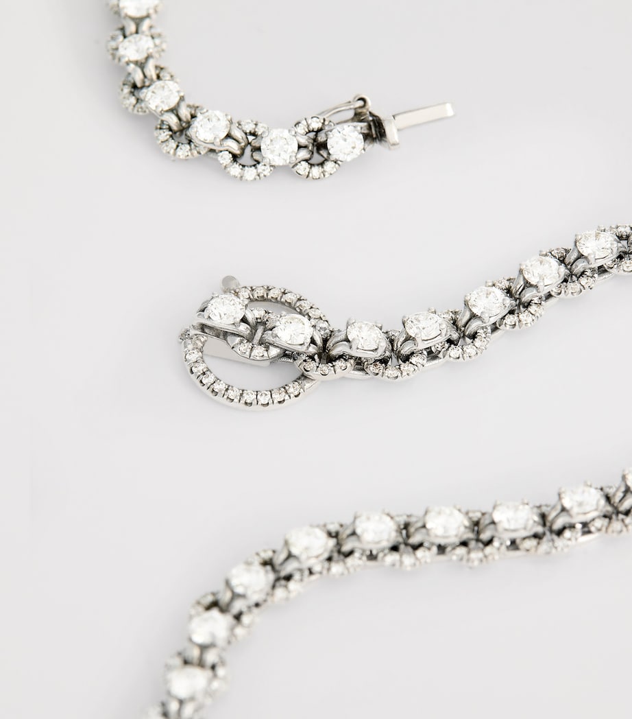 Spinelli Kilcollin white gold diamond Lumia necklace (British brand)