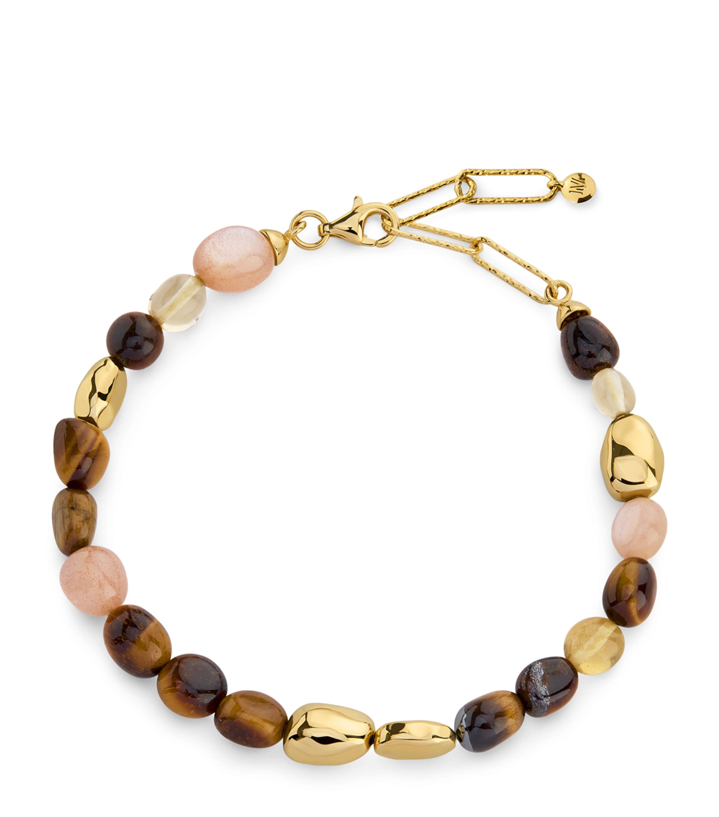 Monica Vinader multi gemstone Rio beaded bracelet (British brand)