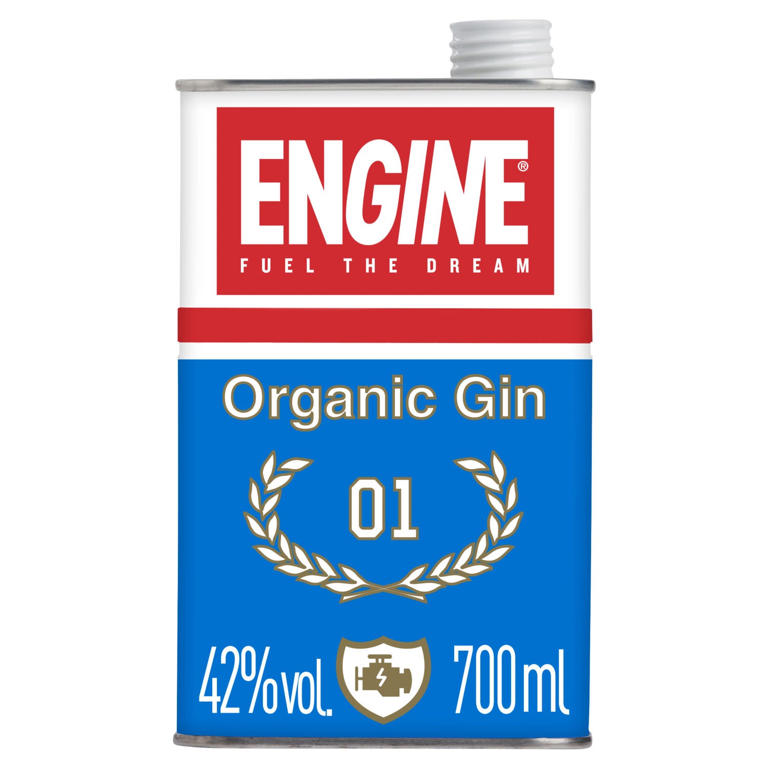Engine organic Italian gin 700ml - British product