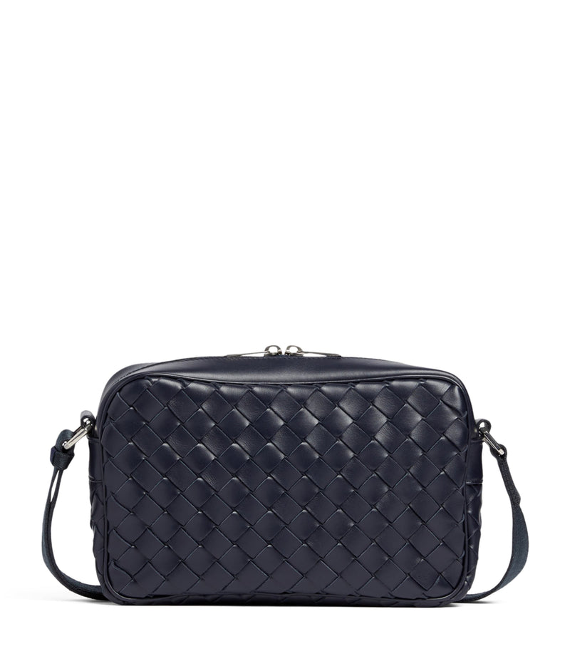Bottega Veneta small Intrecciato leather camera bag, UK version