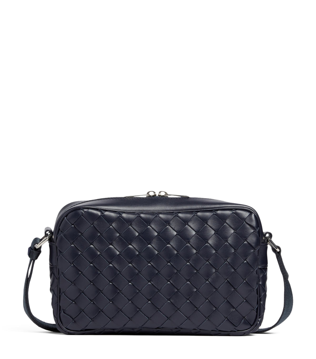 Bottega Veneta small Intrecciato leather camera bag, UK version