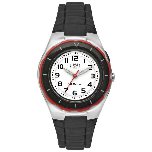 Limit kids light up watch black mid size - British product
