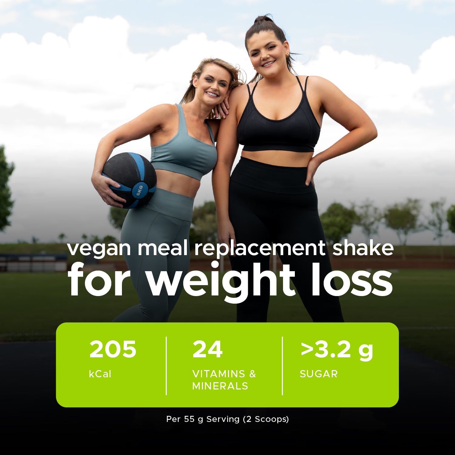 USN Meal Replacement Vanilla Powder 880g (British brand)