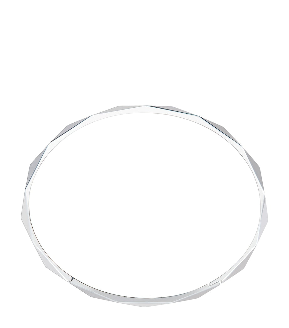Boucheron White Gold Facette bracelet, imported from the UK