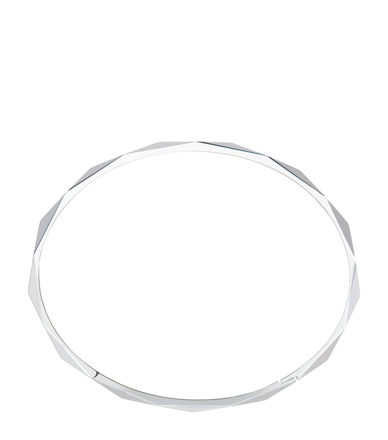 Boucheron White Gold Facette bracelet, imported from the UK