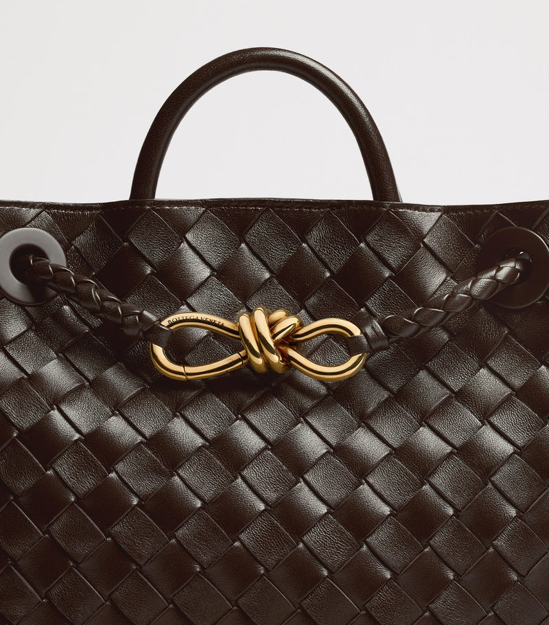 Bottega Veneta small leather Andiamo top-handle bag, UK version