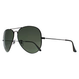 Ray-Ban Aviator 3025 black polarised sunglasses, imported from the UK