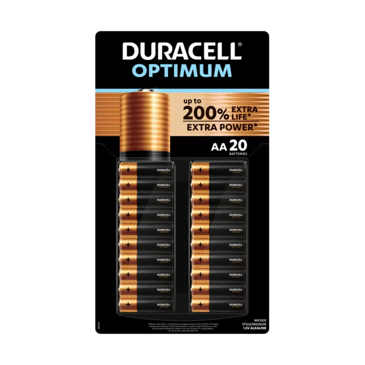 Duracell Optimum AA Batteries - 20 Pack GOODS Costco UK