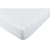 Habitat pure cotton fitted sheet white single, UK version