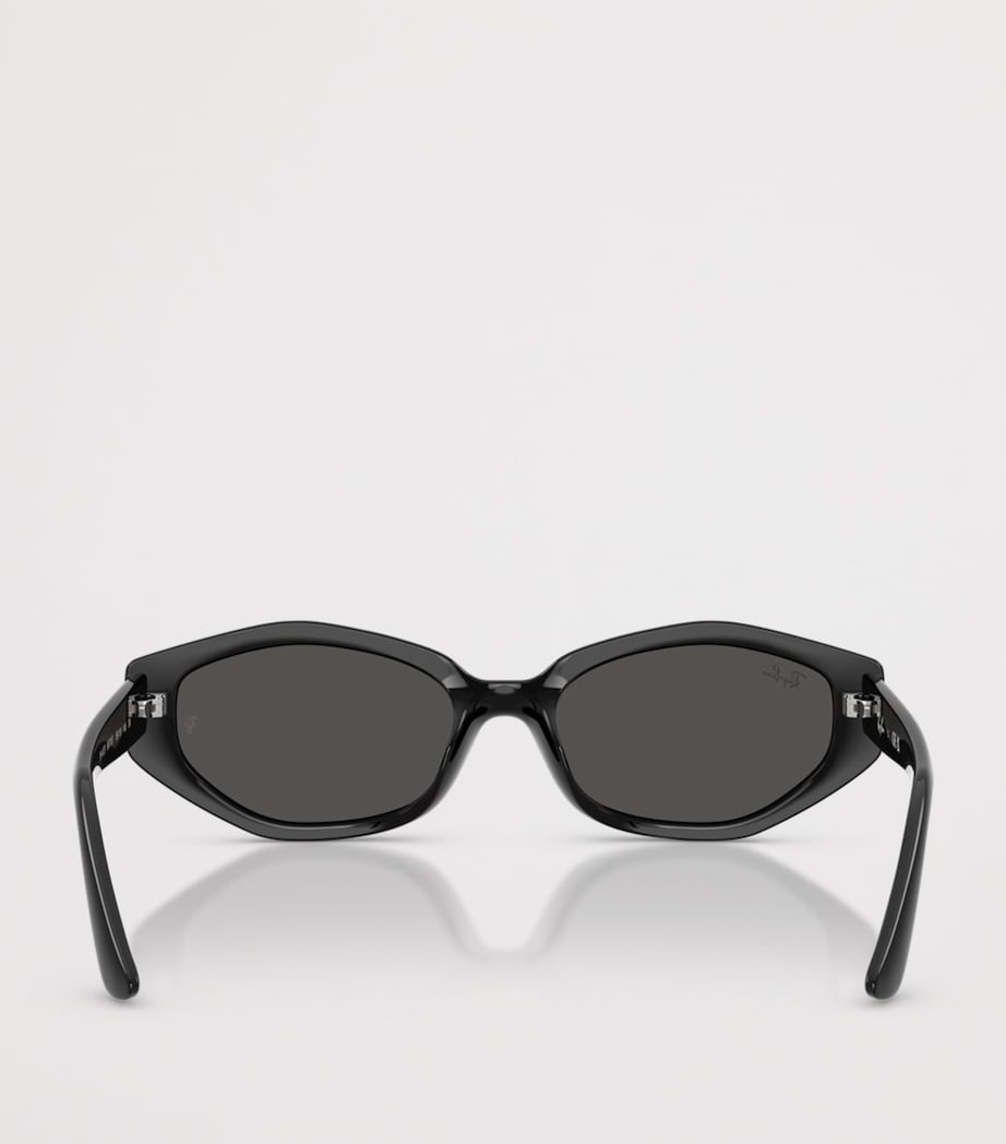 Ray-Ban RB4473D geometric sunglasses, imported from the UK