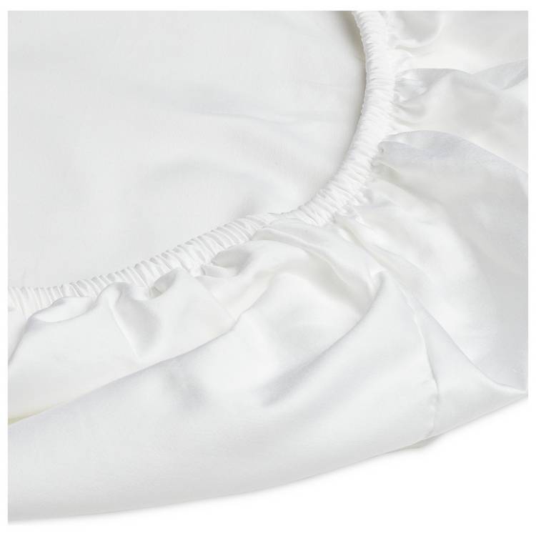 Habitat Egyptian cotton fitted sheet white single, imported from the UK