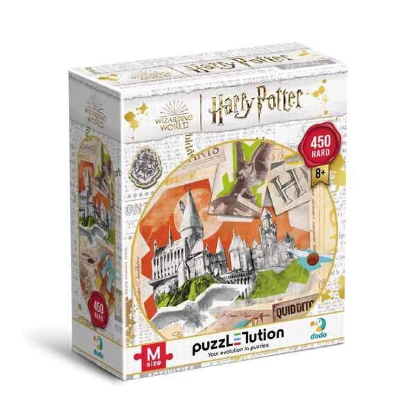 DODO Harry Potter Hogwarts Quidditch puzzle 450 pieces, imported from the UK