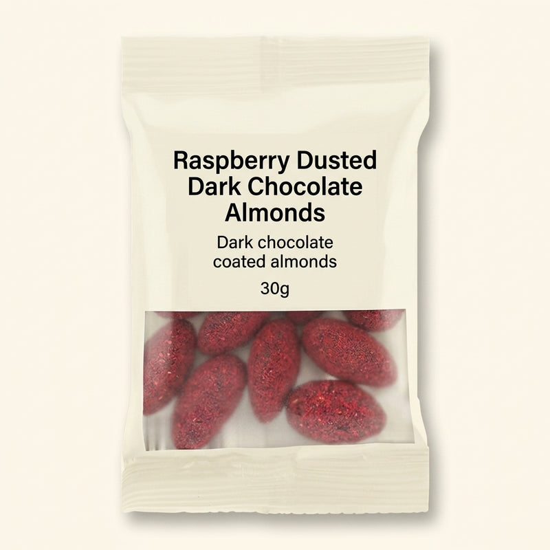 Holland & Barrett Dark Chocolate Almonds 30g - Dark Chocolate Almonds
